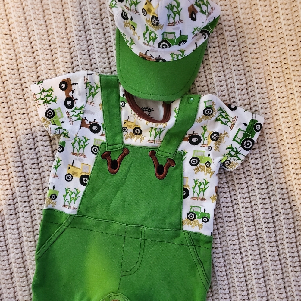 Boys shirt and hat set